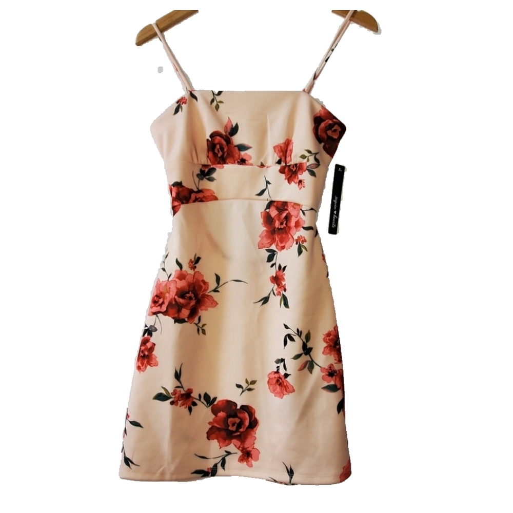 Sequin Hearts Juniors Floral Dress Size 5